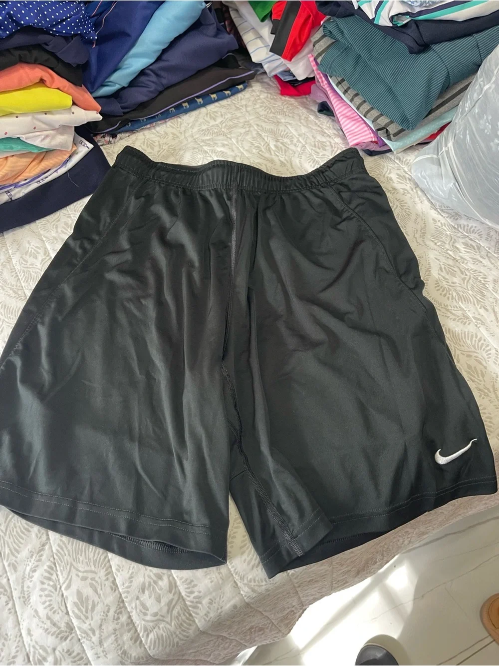 Nike kids Black Athletic Shorts
